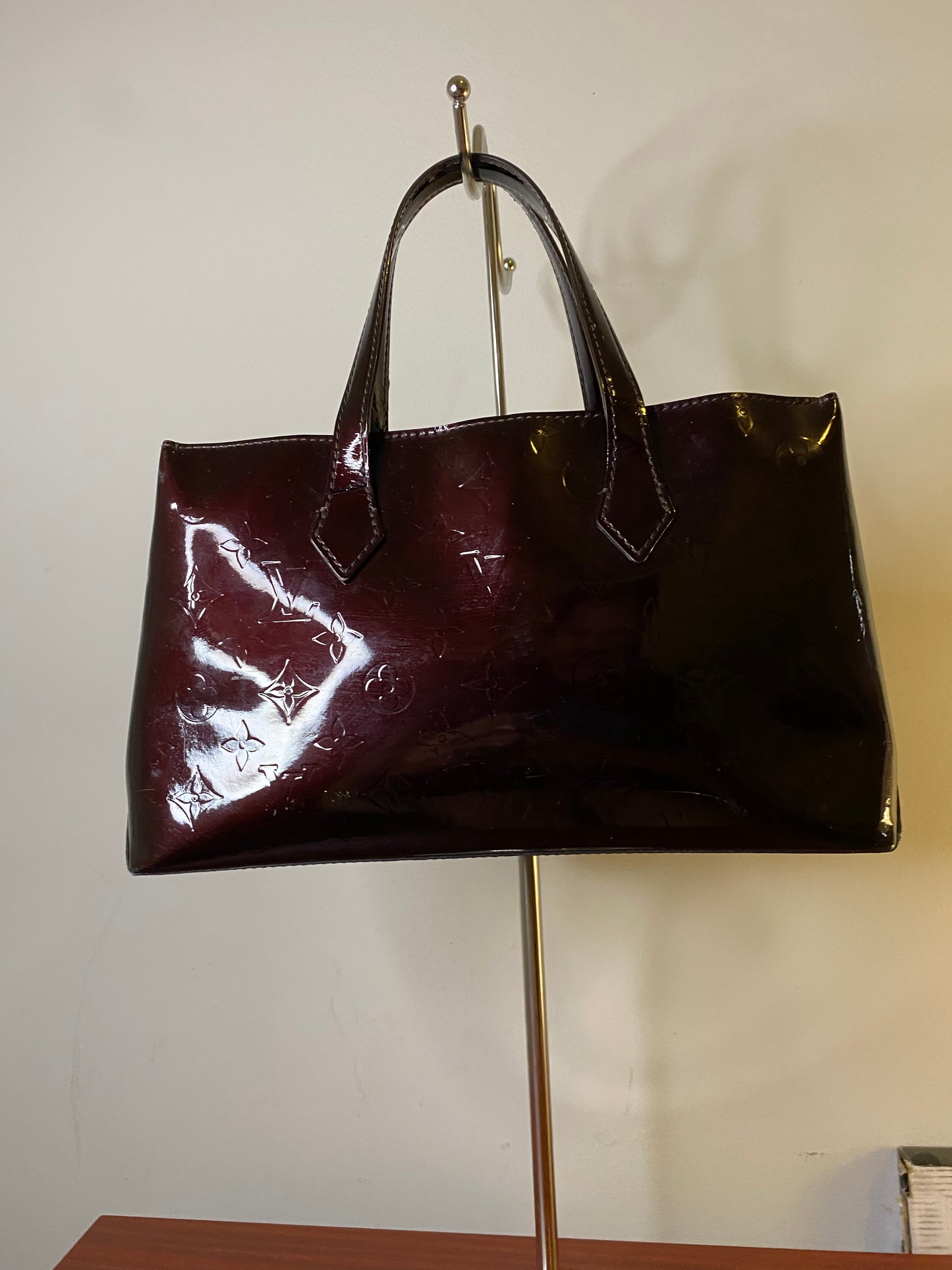 Louis Vuitton Wilshire Deep Red Pre-Owned